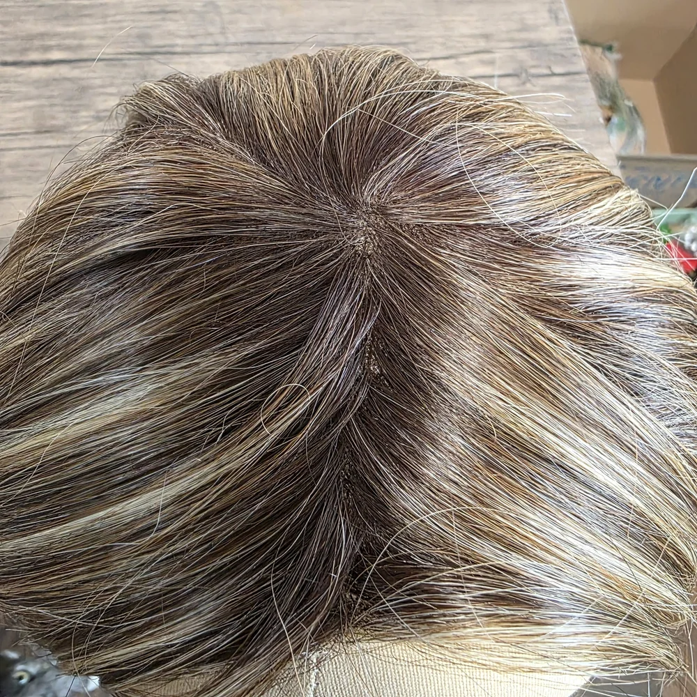 Belle Tress Peppermint Hand Tied Brown Sugar Sweet Cream Wig - Picture 3 of 7